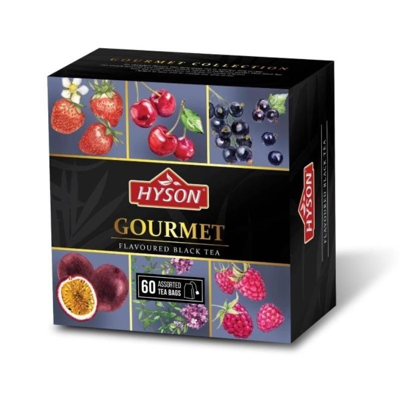 Чай черный Hyson Gurmet Tea Collection 60 пакетиков