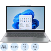 Ноутбук Lenovo Thinkbook 14 G7 IML 14" Gray Intel Core Ultra 7 155H/16  ГБ/SSD 512 ГБ/Intel Arc Graphics (21MR0035GQ)