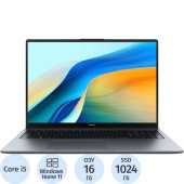 Ноутбук Huawei MateBook D 16 MCLG-X 16" Gray Intel Core i5 13420H/16  ГБ/SSD 1024 ГБ (53014BKU)