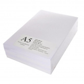 Бумага для офисной техники (А5, марка B, 80 г/кв.м, 500 листов) (10 штук в упаковке)