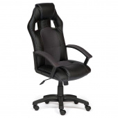 Кресло игровое Driver черное/серое (экокожа/сетка/пластик)