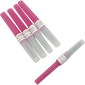 Игла двусторонняя G18 (1.2x38 мм) розовая (100 штук в упаковке) купить в интернет-магазине товаров для офиса и дома ТопГрад с доставкой