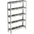 Стеллаж металлический СРТ-18/1203ц для сушки тарелок (5 полок,  1200х300х1800 мм) купить в интернет-магазине товаров для офиса и дома ТопГрад с доставкой