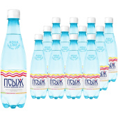 Вода минеральная Псыж газированная 0.45 л купить в интернет-магазине товаров для офиса и дома ТопГрад с доставкой