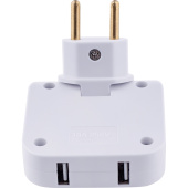 Разветвитель Старт С/А SA1/2 2USB 10/480 2 розетки + USB
