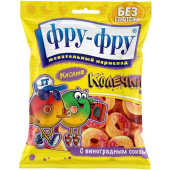 Мармелад Фру-Фру Кислые колечки 80 г (12 штук в упаковке) купить в интернет-магазине товаров для офиса и дома ТопГрад с доставкой