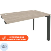 Стол прямой ONIX-П O.MP-SPR-2.7 (дуб аттик/антрацит, 1180х720х750 мм)