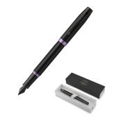 Ручка перьевая Parker IM Professionals Amethyst Purple BT цвет чернил синий цвет корпуса черный (артикул производителя 2172948)