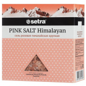Соль Setra розовая гималайская крупная 500 г