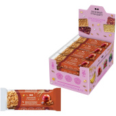 Батончик мюсли мультизлаковый Деловой Стандарт яблоко в карамели и корица (24  батончика по 35 г) купить в интернет-магазине товаров для офиса и дома ТопГрад с доставкой