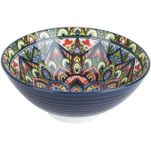 Салатник фарфоровый Nouvelle Home Arabesque 20.5 см 1200 мл разноцветный  (6 штук в упаковке, 0860085)