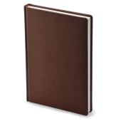 Ежедневник недатированный Attache Velvet искусственная кожа Soft Touch A5+ 136 листов коричневый (146х206 мм)