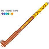 Ручка гелевая со стираемыми чернилами M&G Hello Giraffe синяя (толщина линии 0.35 мм)