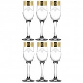 Набор бокалов для шампанского Барокко 200 мл (6 штук в упаковке)