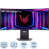 Монитор 34" LG 34GS95QE-B черный