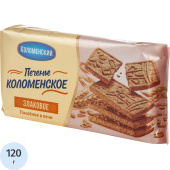 Печенье злаковое Коломенский 120 г купить в интернет-магазине товаров для офиса и дома ТопГрад с доставкой