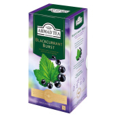 Чай черный Ahmad Tea Blackcurrant Burst 25 пакетиков (черная смородина)