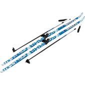 Лыжный комплект STC Wax XT Tour Blue 175 см голубой (5450) купить в интернет-магазине товаров для офиса и дома ТопГрад с доставкой