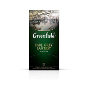 Чай черный Greenfield Earl Grey Fantasy 25 пакетиков (бергамот)