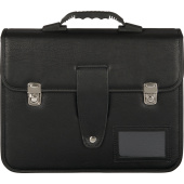 Папка деловая Алекс Спец К из экокожи черного цвета (686/Д/1) купить в интернет-магазине товаров для офиса и дома ТопГрад с доставкой