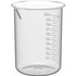 Мерный стакан лабораторный Перинт бесцветный полипропиленовый 100 мл (16  штук в упаковке) купить в интернет-магазине товаров для офиса и дома ТопГрад с доставкой