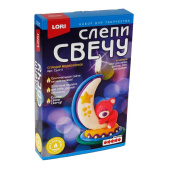 Набор для изготовления свечей Lori Слепи свечу Спящий медвежонок 80г