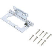 Петля накладная Стандарт (хромированный)