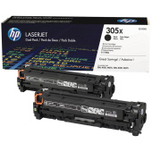 Картридж лазерный HP 305X CE410XD черный оригинальный (двойная упаковка) Картридж лазерный HP 305X CE410XD черный оригинальный (двойная упаковка)