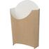 Упаковка для картофеля фри DoEco ECO FRY L 132х54х120 мм крафт (1000  штук в упаковке)