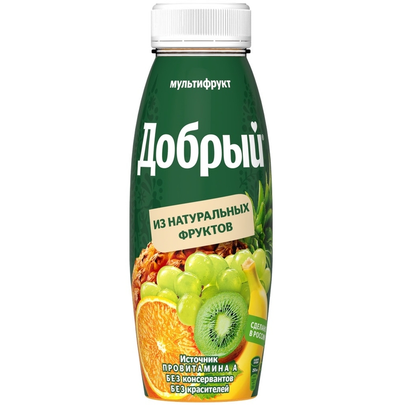 Нектар Добрый мультифруктовый 0.3 л