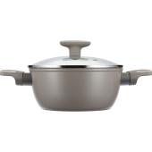 Кастрюля Regent inox Linea Latte 3.7 л кованый алюминий с крышкой