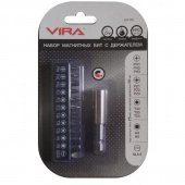 Набор магнитных бит Vira с держателем 12 штук 554100
