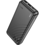 Внешний аккумулятор (power bank) Hoco J123A Element 20000 мАч черный Внешний аккумулятор (power bank) Hoco J123A Element 20000 мАч черный