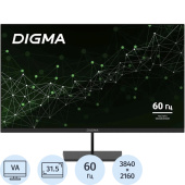 Монитор 31.5 Digma Progress 32A501U (DM32VB01)
