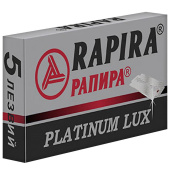 Сменные лезвия для бритья Rapira Platinum Lux (5 штук в упаковке)
