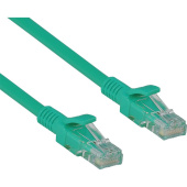 Патч-корд витая пара ExeGate UTP-RJ45-RJ45-5e-0,5M-GN cat 5e 0.5 м (EX258383RUS)