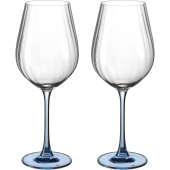 Набор бокалов для красного вина Crystal Bohemia Columba Optic 650 мл (2  штуки в упаковке, 9BL/1SI81/0/72Z90/650-264) Набор бокалов для красного вина Crystal Bohemia Columba Optic 650 мл (2  штуки в упаковке, 9BL/1SI81/0/72Z90/650-264)