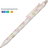Ручка гелевая автоматическая M&G Sakura Time синяя (толщина линии 0.5 мм)