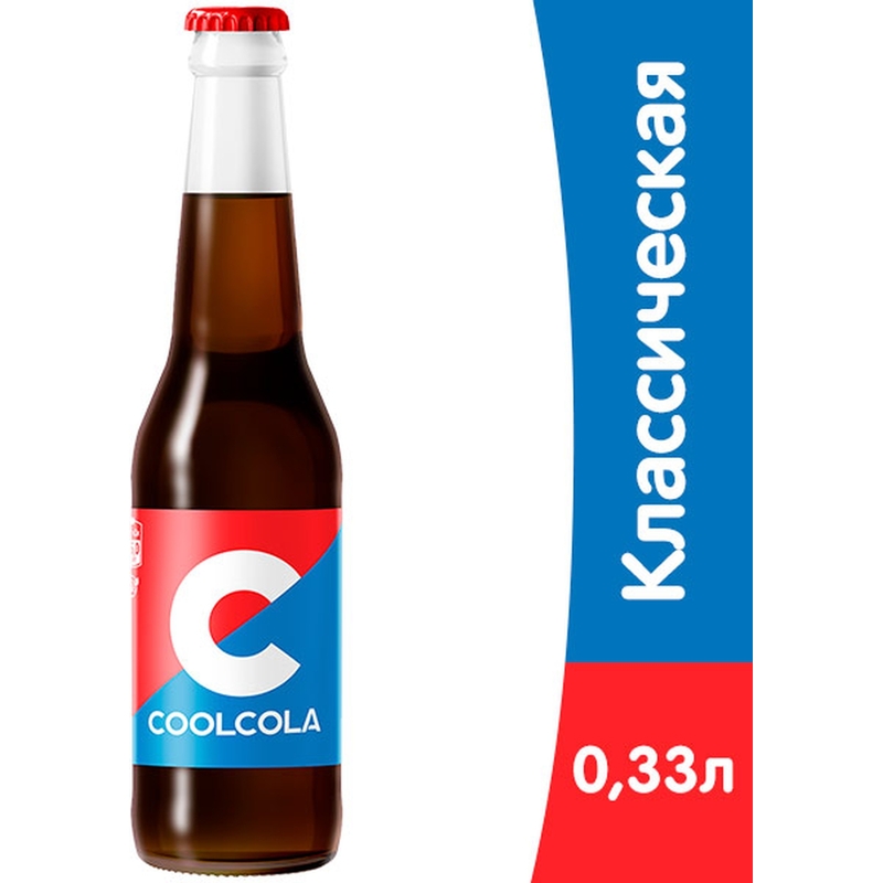 Напиток газированный Cool Cola Zero 0.33 л