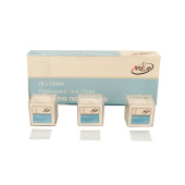 Стекло покровное 18х18 мм (1000 штук в упаковке) купить в интернет-магазине товаров для офиса и дома ТопГрад с доставкой