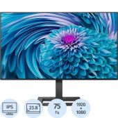 Монитор 23.8'' Philips E Line чёрный (242E2FA/00)