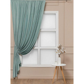 Штора Amore Mio 200x270 см зеленая (1 штука), (6ML T99-29) Штора Amore Mio 200x270 см зеленая (1 штука), (6ML T99-29)