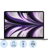 Ноутбук Apple MacBook Air A2681 13.6" Gray Apple M2/8 ГБ/SSD 256 ГБ  (Z15S0007BMLXW3)