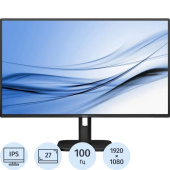 Монитор 27" Philips 27E1N1200A чёрный