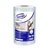 Салфетки хозяйственные в рулоне Luscan нетканое полотно 25х30 см 45 г/кв.м 100 листов