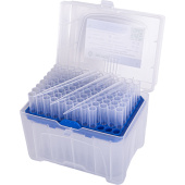 Наконечник с фильтром нестерильный 1000 мкл в штативе (96 штук в упаковке) купить в интернет-магазине товаров для офиса и дома ТопГрад с доставкой