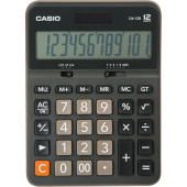 Калькулятор настольный Casio DX-12B 12-разрядный черный 175х129х33 мм