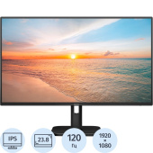 Монитор 23.8" Philips 24E1N1200A чёрный