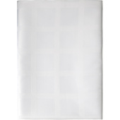 Скатерть на стол квадратная Luscan 145х145 см журавинка белая рис 1