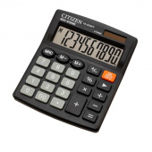 Калькулятор настольный КОМПАКТНЫЙ Citizen SDC-810NR 10-разрядный черный